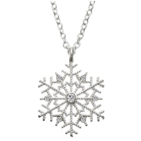 Snowflake Pendant Necklace - Picture 5 of 7